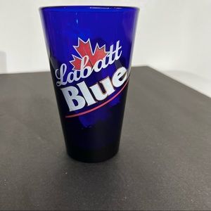Labatt Blue Cobalt Blue Pint Glass